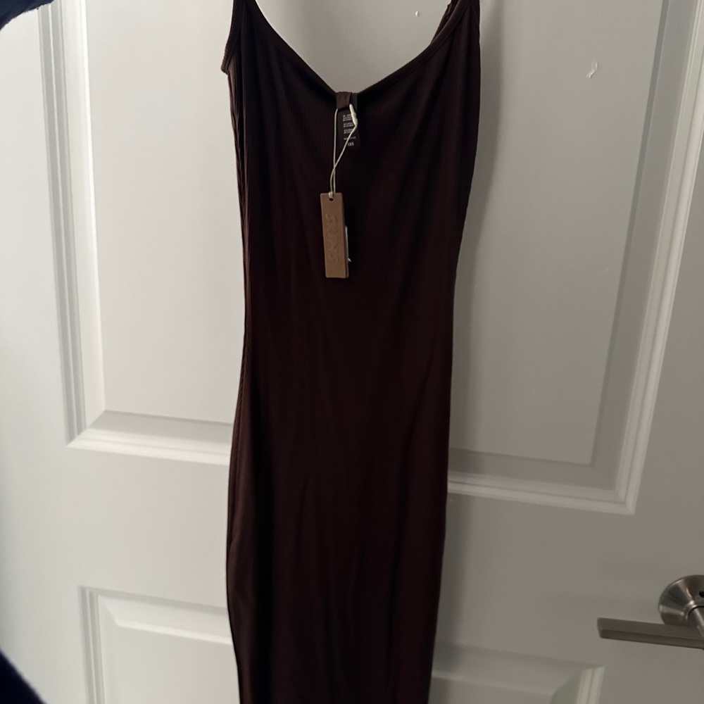 Skims brown dress